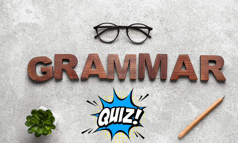 Free English grammar test online level 10