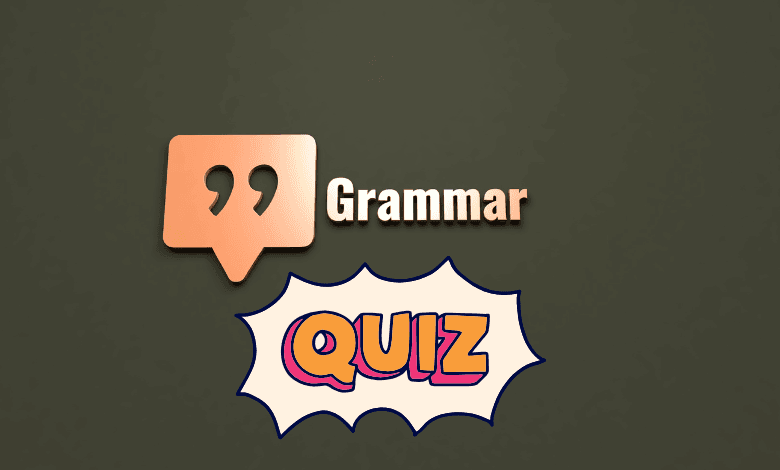 Free English grammar test online level 4