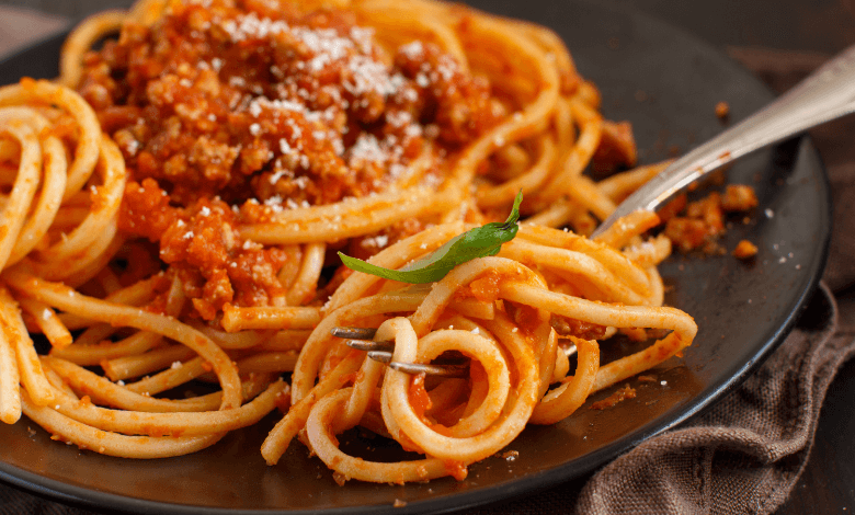 Simple Tomato Basil Spaghetti