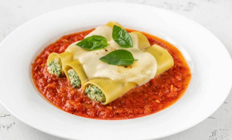 Sumptuous Spinach and Ricotta Stuffed Shells